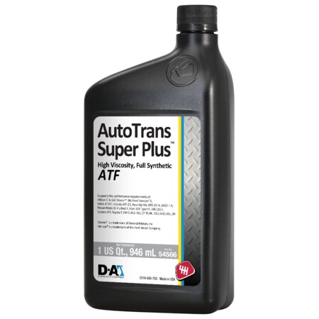 D-A Lubricant Co D-A AutoTrans Super Plus - 12/1 Quart Case 54566